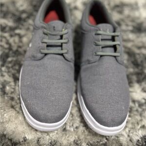 Under Armour Gray and White Men's Sneakers